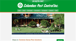 Desktop Screenshot of columbuspestcontrolinc.com